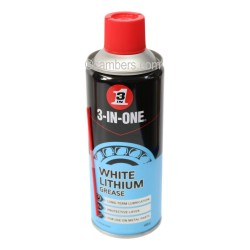 3 In One White Lithium Grease Spray 400ml